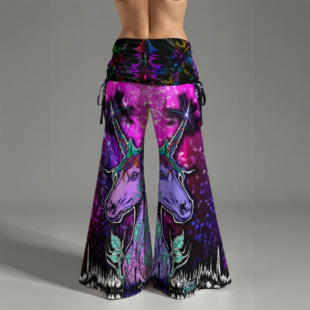 Musicorn Women's High Waist Wide Leg Pants
