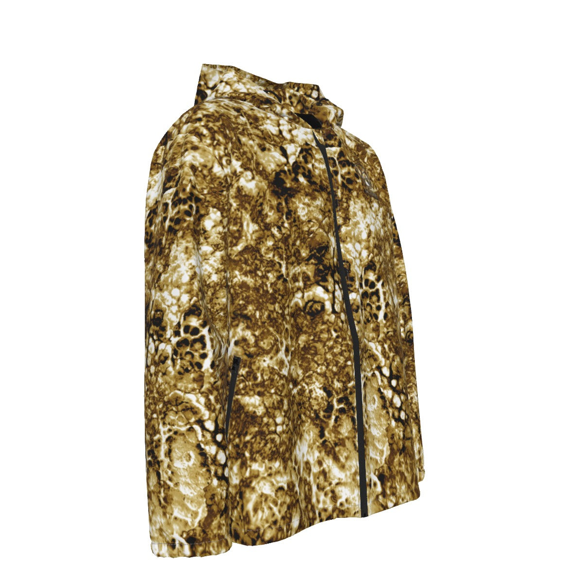 AlienShrooms - KamFit Men's Hooded Zipper Windproof Jacket