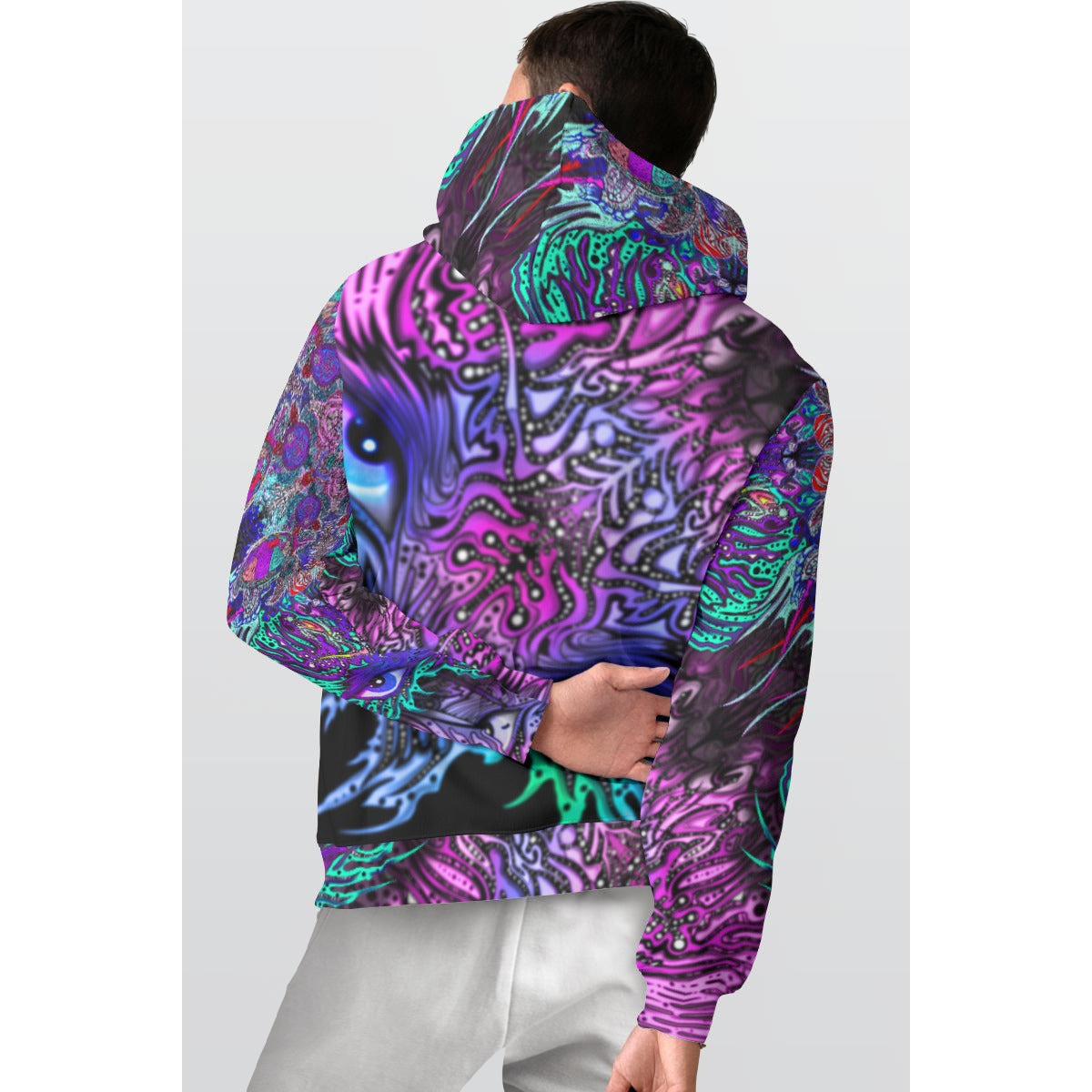 SeaTurtles and Vision HAND DRAWN - Thicken Pullover Hoodie