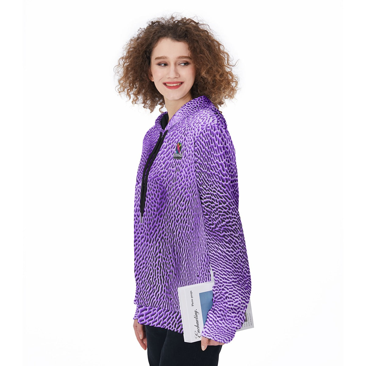 MycoGill Pattern Women's Heavy Fleece Hoodie