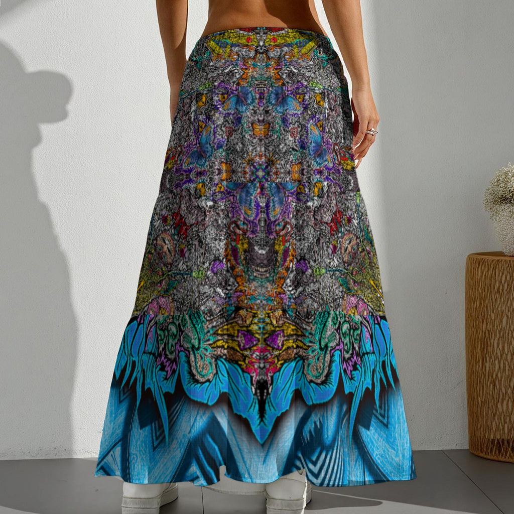 Hidden Gems Hand Drawn Art. Dress for the Festivals