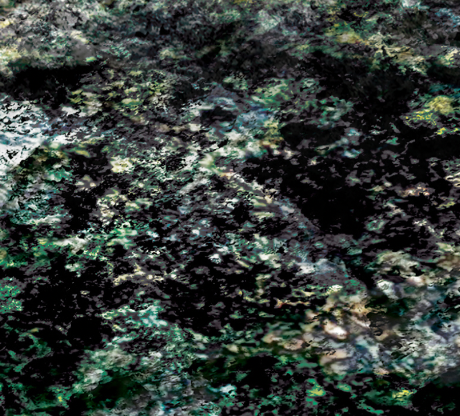 RedArrow PotHole Camouflage - Fleece Half-Zip Hoodie With Arm Pockets